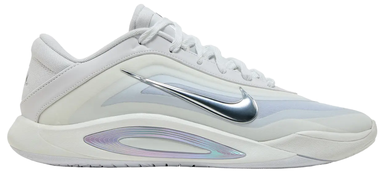 NIKE A'ja Wilson A'One "Pearl White Metallic Silver"