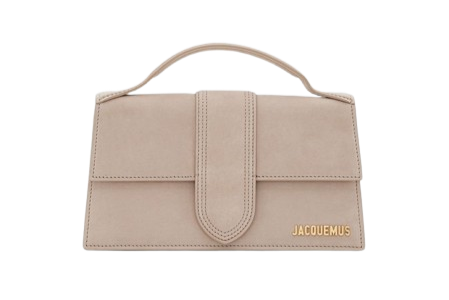 JACQUEMUS Le Grand Bambino Leather Bag "Beige"