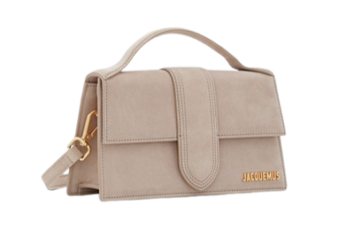JACQUEMUS Le Grand Bambino Leather Bag "Beige"