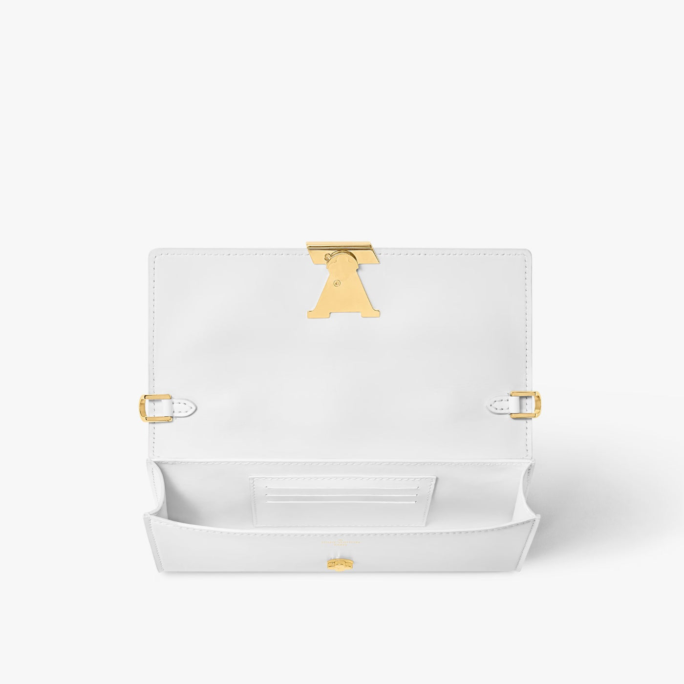 LOUIS VUITTON Wallet On Chain Capucines "White"