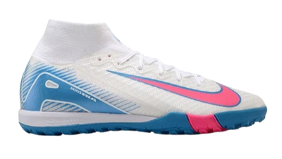 NIKE Zoom Mercurial Superfly 10 Elite "White/Pink/Blue"