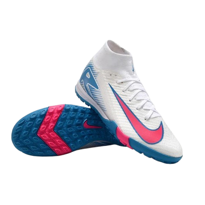 NIKE Zoom Mercurial Superfly 10 Elite "White/Pink/Blue"