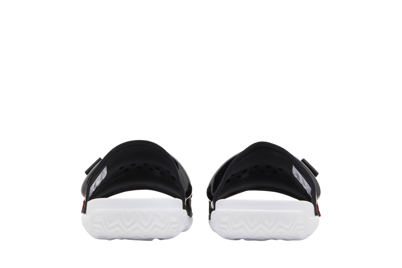 JORDAN Super Play Slide "Black University Red"