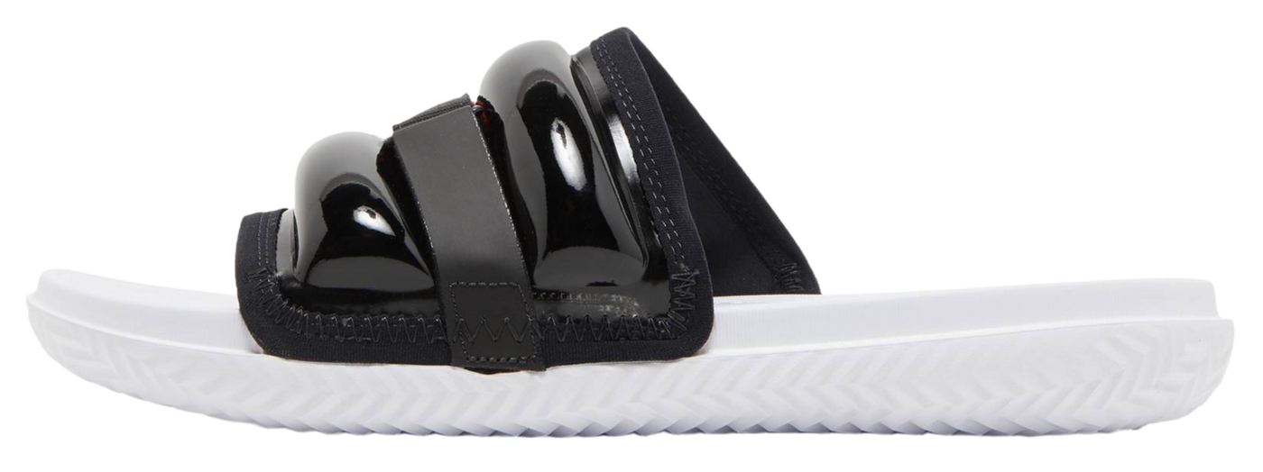 JORDAN Super Play Slide "Black University Red"