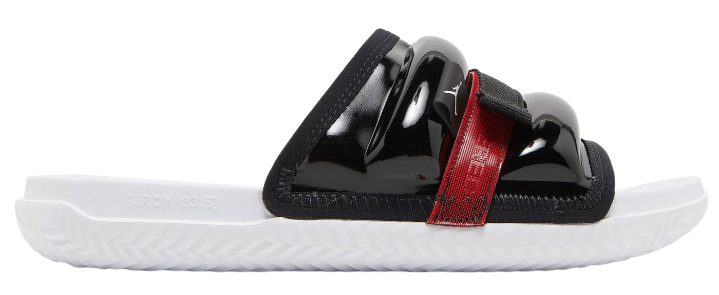 JORDAN Super Play Slide "Black University Red"