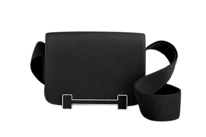 HERMES Geta Bag "Black"