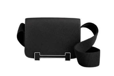 HERMES Geta Bag "Black"