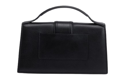 JACQUEMUS Le Grand Bambino Leather Bag "Black"