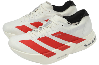 ADIDAS Adizero Adios Pro 4 "Off White / Better Scarlet"