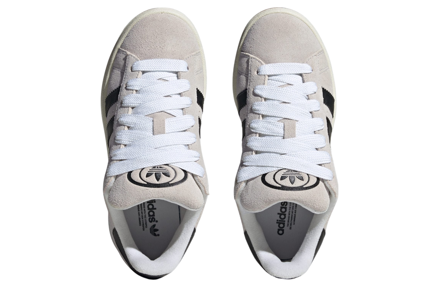ADIDAS Campus 00s "Crystal White Core Black"