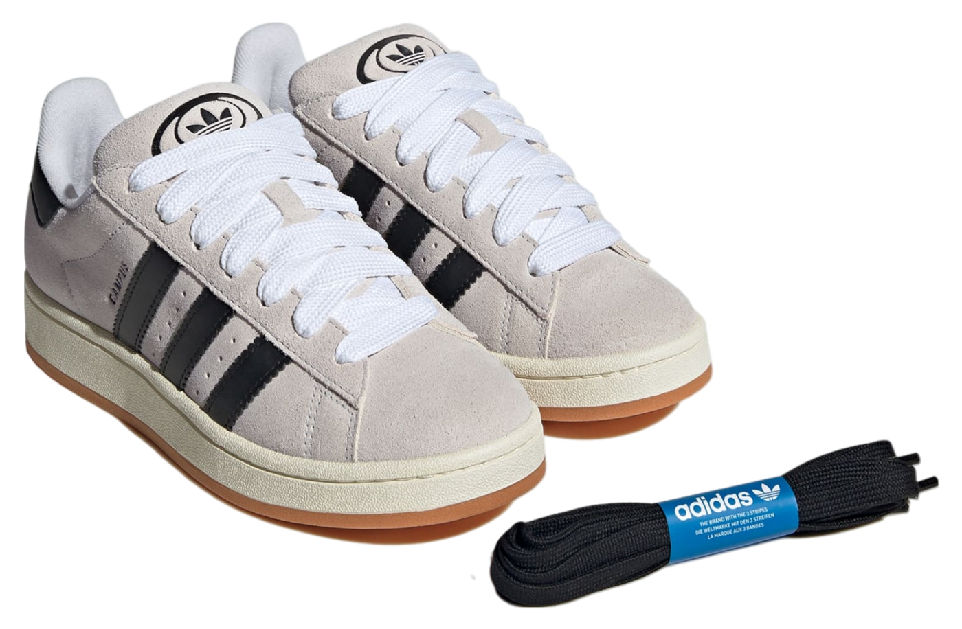 ADIDAS Campus 00s "Crystal White Core Black"