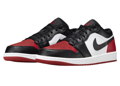 JORDAN 1 Low "Bred Toe"