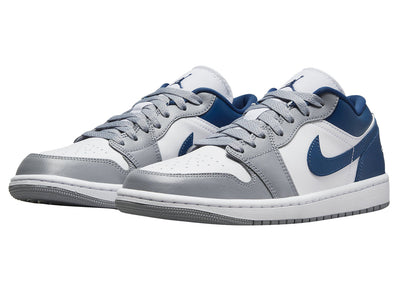 JORDAN 1 Low "White Grey Blue"