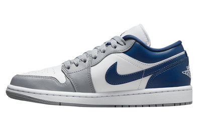 JORDAN 1 Low "White Grey Blue"