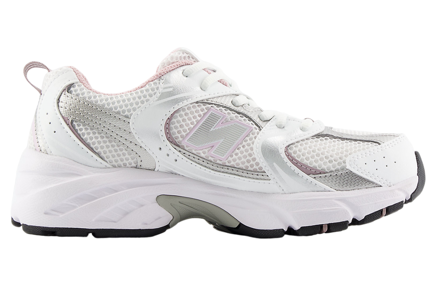 NEW BALANCE 530 GS "White / Mid Century Pink"